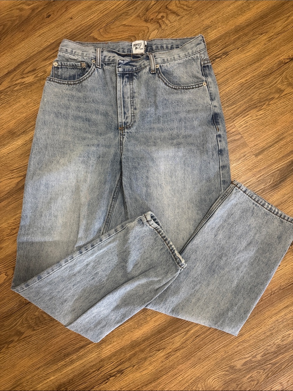 Princess Polly cross waist jeans